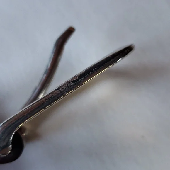 Vintage Brighton leather and fabric heart & B belt, size 30 - Picture 10 of 12